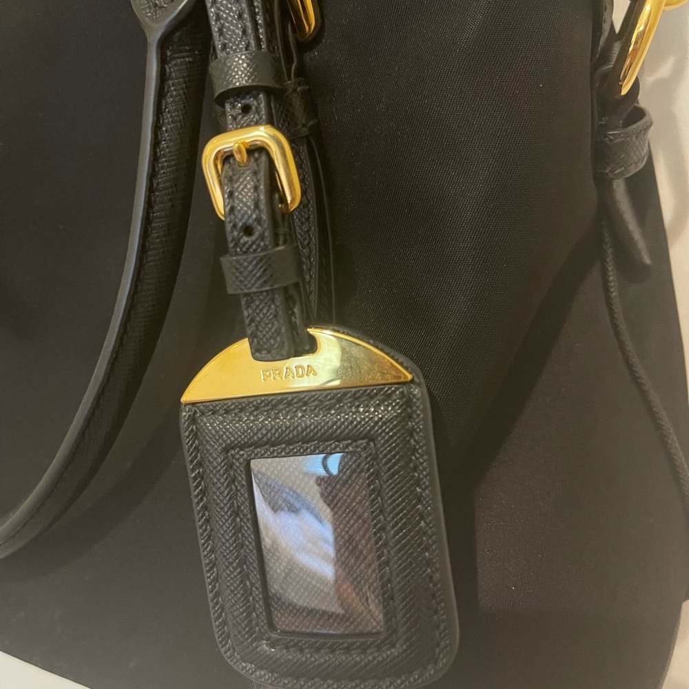 Prada Black Nylon and Leather Purse - Picture 13 of 16
